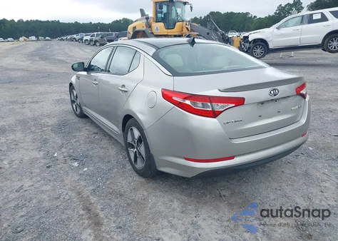 2013 Kia Optima Hybrid Ex from USA, damaged, VIN KNAGM4AD7D5049908